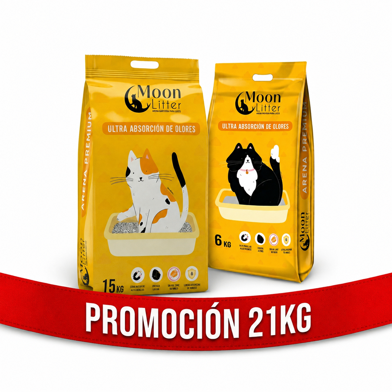 Pack 21 Kg Arena Sanitaria