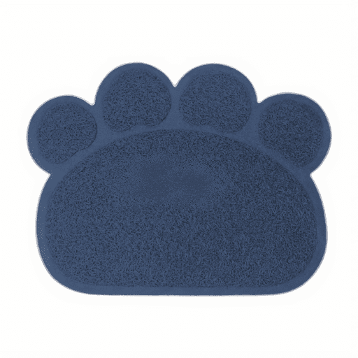 Alfombra goma patita-arena-para-gato