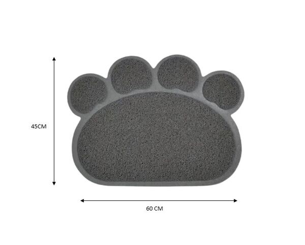 Alfombra goma patita-arena-para-gato