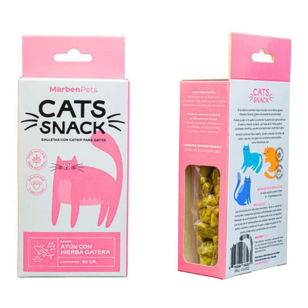 Cats Snack con hierba gatera