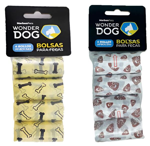 Bolsas para desechos 4 Rollos