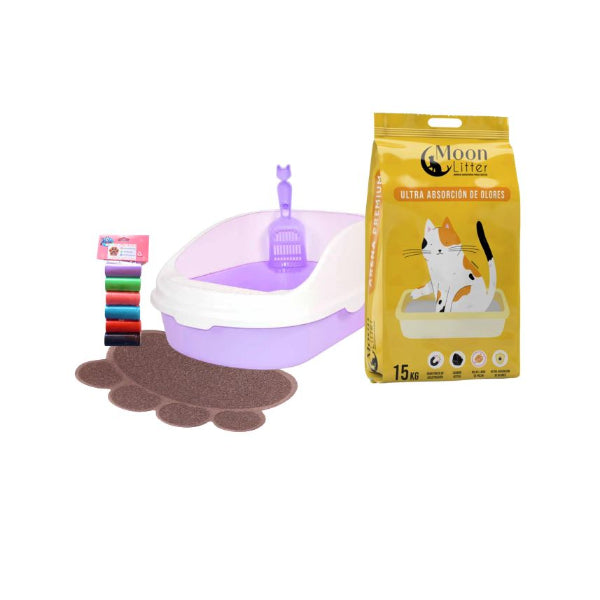 Pack arenero abierto 15 Kg-arena-para-gato