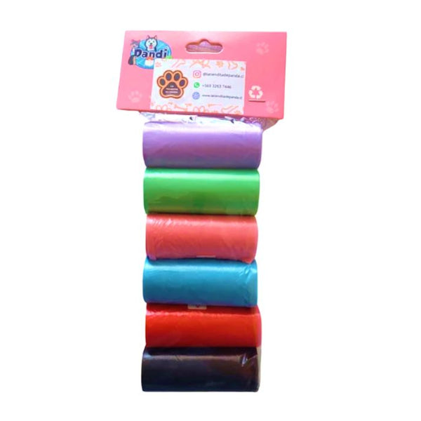 Bolsas para desechos 6 Rollos-arena-para-gato
